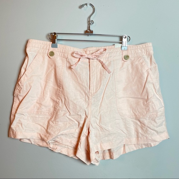 Torrid shorts linen pink - Picture 2 of 4